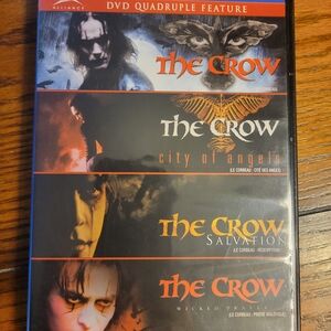 The Crow DVD Quadruple Feature - Black/Orange Cover